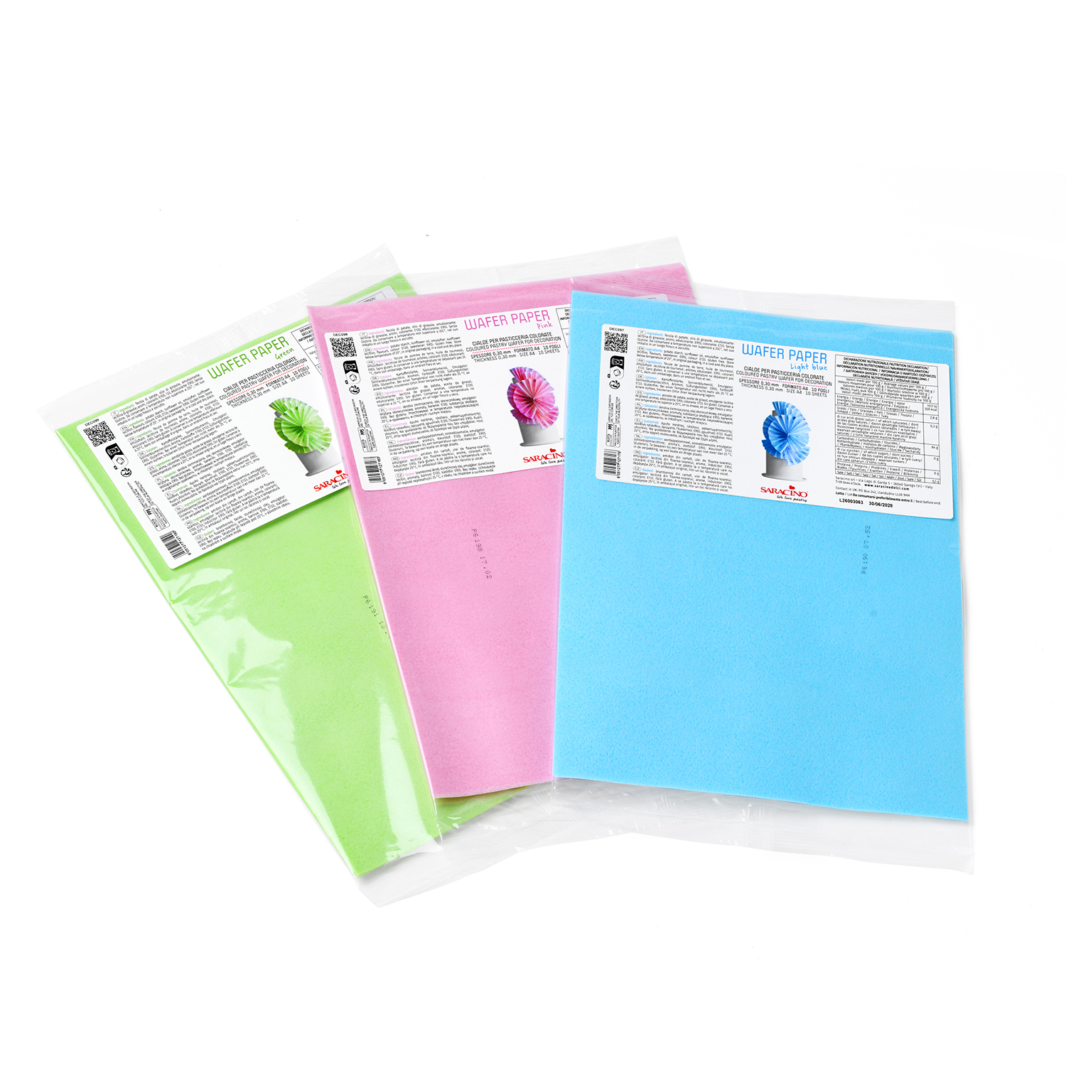 Saracino Wafer Paper colour